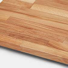 Warm cream cabinetry is an ideal backdrop for sophisticated grey worktops, light and accessories. Goodhome 27mm Kava Natural Solid Beech Square Edge Kitchen Worktop L 3000mm Diy At B Q