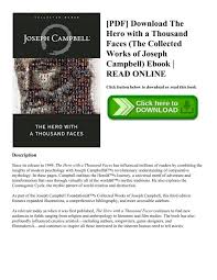We did not find results for: Pdf Download The Hero With A Thousand Faces The Collected Works Of Joseph Campbell Ebook