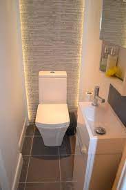 Atmosphere With A Nice Light Idea Small Toilet Room Small Toilet Design Downstairs Toilet