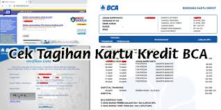 Kamu harus pilih yang sesuai dengan kebutuhan. Cara Cek Tagihan Kartu Kredit Bca Via Internet