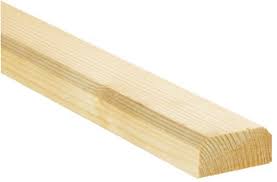 Barre A Battement En Sapin Du Nord L 2 40 M Section 45 X 22 Mm
