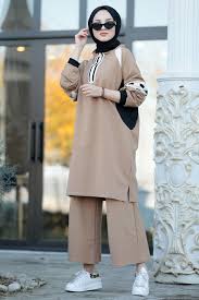 Neva Style Ikili Spor Tesettur Takim 30217lt Tesetturisland Com Rahat Basortusu Modasi Ziyafet Elbiseler