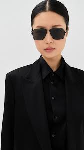 Illesteva Jane Gold Sunglasses with Taupe Gradient