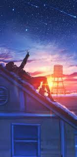 This collection includes popular backgrounds of animes like one piece, my hero academia, fairy tail and many more! Anime Sunset Wallpaper By Firebird04 C8 Free On Zedge