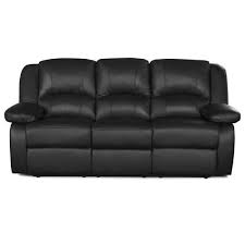 Maybe you would like to learn more about one of these? Relax Canape De Relaxation Droit 3 Places Cuir Et Simili Noir Contemporain P 190 X P 93 Cm Cdiscount Maison