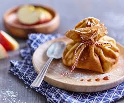Aumoniere De Pommes Et Caramel Au Beurre Sale Cookidoo La Plateforme De Recettes Officielle De Thermomix