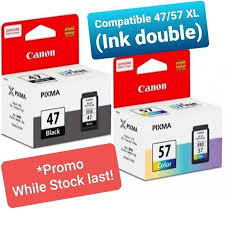 Fine cartridge, number of nozzles: Canon Pg 47 Xl Cl 57 Xl Ink Cartridge Pg47 Cl57 Pg 47 Cl 57 For Pixma E400 E460 E480 E3170 E3370 E410 E470 E477 E417 E4270 Electronics Computer Parts Accessories On Carousell