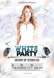 It can also be sometimes troublesome to send in the flyer to invite your friends, family etc. 92 Best All White Party Flyer Template Free Templates By All White Party Flyer Template Free Cards Design Templates