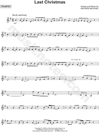 Abgesehen davon ist dieser song völlig abgedroschen(wird sehr bald täglich hallo, ich wollte fragen, ob jemand weis, wo ich die klaviernoten von last christmas (wham) kostenlos im internet herbekomme. Wham Last Christmas Sheet Music Trumpet Solo In G Major Download Print Sku Mn0123594