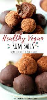 An Easy No Bake Recipe For Rum Balls That Is Amazingly Fudgy But Secretly Healthy Thanks To Hidden Black Beans Low In Calories Rum Balls Recipes Rum Recipes