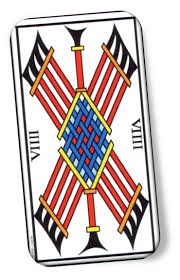 Overworked or defeated in some way. Nine Of Wands 9 De Baton Tarot Card Meanings Tarot Marseille Tarotx