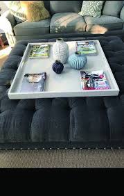 Buy products such as simpli home harrison coffee table storage ottoman at walmart and save. How To Transform Your Outdated Coffee Desk Into A Sophisticated Ottoman Dova Home Large Ottoman Tray Coffee Table Ottoman Tray