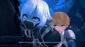 anna anon, maya (anna anon), baldurs gate, baldurs gate 3,  dungeons & dragons, animated, koikatsu (medium), sound, tagme, video,  1boy, 1girl, 3d, age difference, arm around waist, armor, blue skin, brown  eyes,