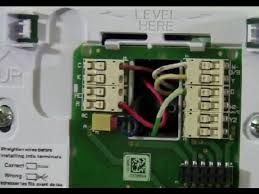 Check wiring to confirm low voltage thermostat system caution : Upgrading From A 4 Wire Thermostat To A 5 Wire Thermostat Youtube