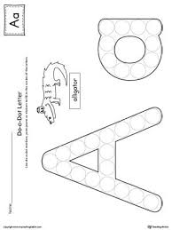 Letter A Do A Dot Worksheet Dot Worksheets Alphabet Crafts Preschool Letter A Crafts