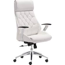 Zuo 205891 Boutique Office Chair White In 2020 Modern Office Chair White Office Chair Best Office Chair