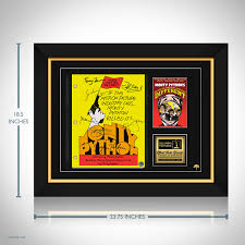 Monty Python's and for now Something Completely Different Transcript  Limited Signature Edition Custom Frame | RARE-T