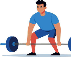 Image of person performing deadlifts