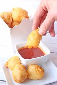 Chinese chicken balls with crispy batter in a tangy sweet and sour sauce. Homemade Sweet And Sour Chinese Chicken Balls Six Time Mommy