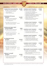 a scientology price list