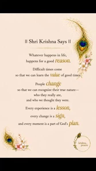 ✨ KrishnaSays ✨ "True devotion is in giving with love, not just in praying with words. 🌸" 🌸 ❤️‍🩹🧿🫶 . . . #krishnalovers❤️❤️😘😘🎊🎊❤️❤️😘😘 #kanhajilovers♥️ #radheradhe❤️ #kanha #radhakrishnan #krishn #krishnalove #radhakrishna ...