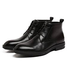 Fashion Designer Brown Tan Black Dress Boots Mens Ankle Boots Genuine Leather Boots Winter Mens Tan Shoes Men Black Dress Boots Mens Ankle Boots