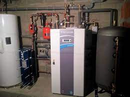 Ces modèles de pompes à chaleur ont un ballon d'eau chaude de contenance différente selon la pac (de 170 à 300 litres) avec appoint électrique. Geothermie Pompe A Chaleur Reseau Radiateurs Et Production D Eau Chaude Ferolles Loiret 45 Ets Robart
