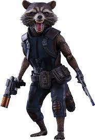 Hot Toys Rocket Sixth Scale Figure Guardians Of The Galaxy Guardians Of The Galaxy Vol 2 Rocket Raccoon Movie