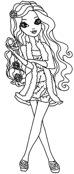 Get inspired by our community of talented artists. Ever After High Apple White Curly Hair Coloring Pages Download Print Online Coloring Pages For Free Color Nimbus