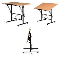 Architect Drafting Table Studio Drawing Project Work Desk Art Craft Station Wood Drafting Table Desk Work Desk