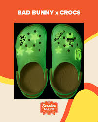 Bad bunny reveals cover art, release date and meaning of yhlqmdlg. Sneakerlab Pr Bad Bunny X Crocs Glow Up Bad Bunny Ha Facebook