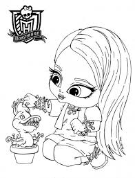 Discover and save your own pins on pinterest. Monster High Dolls Coloring Pages Coloring Home