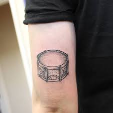 Feel the beat with the best drum tattoos for men. Underwood Tattoos Small Drum Tattoo On Anna For Her Soon To Be
