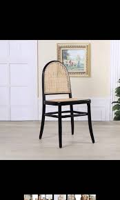 Browse side and arm chairs in a full range of beautiful leather shades, including sienna brown, gray, red, white, black, chocolate brown and more. Bnib Nordic Imported Rattan Round Back Dining Chair Furniture Home Living Furniture Chairs On Carousell