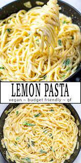 Lemon Pasta 10 Minutes Contentedness Cooking Recipe In 2021 Lemon Pasta Lemon Pasta Recipes Vegan Recipes Easy