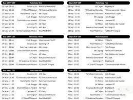 Techradar is supported by its audience. Inter Madrid Barca Bayern As Uefa Confirm Ucl Group Stage Fixture List As Com