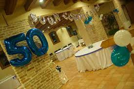Centro tavolo per compleanno di 50 anni. Idee Per Festeggiare 50 Anni A Padova Casa Tormene