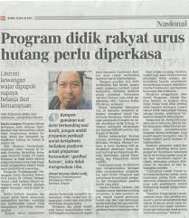 Penerimaan peserta didik baru dan persiapan permulaan tahun pelajaran 2020/2021 provinsi jawa tengah. Program Didik Rakyat Urus Hutang Perlu Diperkasa Universiti Putra Malaysia
