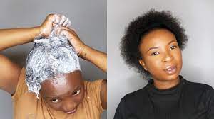 Long permed locks looking natural. Relaxing My Natural With A Blow Out Relaxer Tondie Phophi Youtube