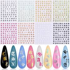 To find out what x squar. Buy Holographic Letter Nail Art Sticker Kissbuty 8 Colors Letter Words Old English Alphabet Nail Decals Ultra Thin Gummed Character Nail Adhesive Sticker Holographic Nail Art Decor Online In Turkey B0851q1jx4