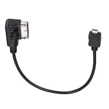 12v 1w Audio Cable Adapter For Audi Music Interface Ami Mmi Aux Micro Usb Cable Pvc Copper Car Electronics Electronic Accessories Electronics