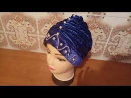 جدييييييد بوني او تربون للشعر بطريقة جديييدة وسهلة جدا Youtube Yarn Tutorials Scarf Hairstyles Blouse Neck Designs