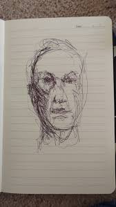 A drawing of a woman. #nitramcharcoal and white #generalspencil