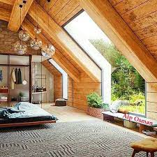 cati kati yatak odasi modeli alp osman osman yeter attic loft bedroom home house