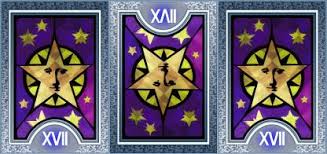 The dark blue moon of jojo tarot cards depicts trouble, betrayal, lies, and fear. Athah Anime Jojo S Bizarre Adventure Star Platinum Tarot Tarot Cards 13 19 Inches Wall Poster Matte Finish Paper Print Animation Cartoons Posters In India Buy Art Film Design Movie Music