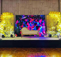📍Marquis Events Place ✨ Stage Backdrop (LED Side Panels ...