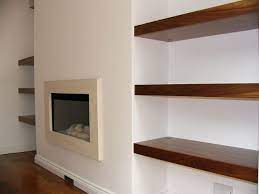 Shelves In Alcoves Photo Only Built In Wall Shelves Floating Shelves Bedroom Rustic Wood Floating Shelves