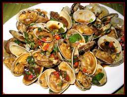 Stir Fried Hard Clams Home Cooked Style Ngheu Xao Tại Nha Vietnamese Food Traditional Khmer Food Cambodian Food