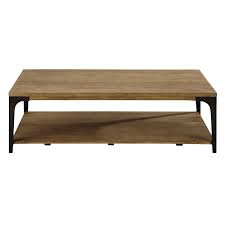 couchtisch aus massivem mangoholz und metall b 130 cm metropolis losas macizas mesas mesa de hierro