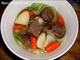 Nilagang Baka Filipino Boiled Beef Soup Recipes Food Beef Soup